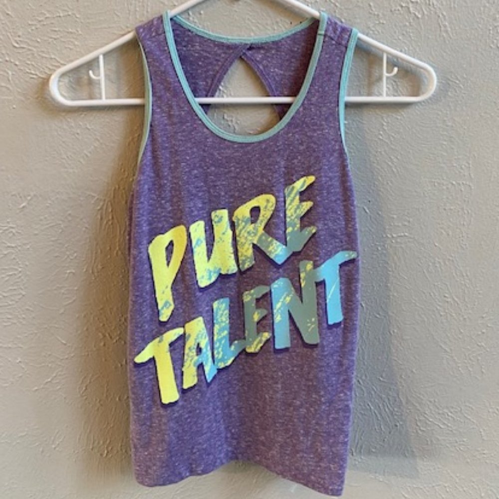 Purple Pure Talent Tank Top